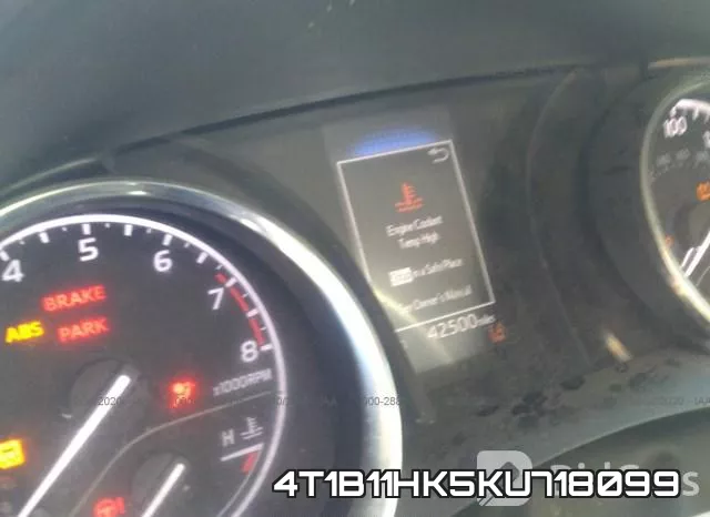 4T1B11HK5KU718099 фото 8