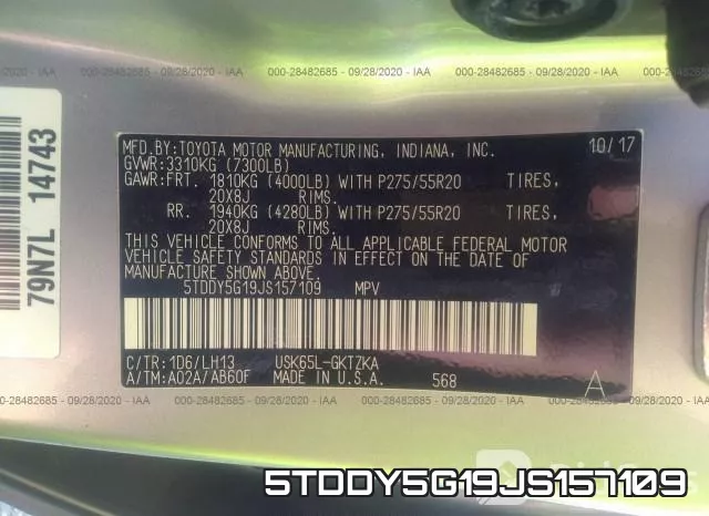 5TDDY5G19JS157109 фото 10