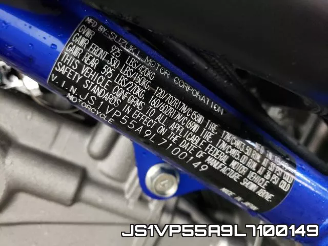 JS1VP55A9L7100149 фото 2