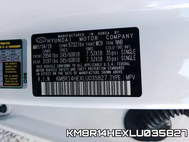 KM8R14HEXLU035827 фото 2