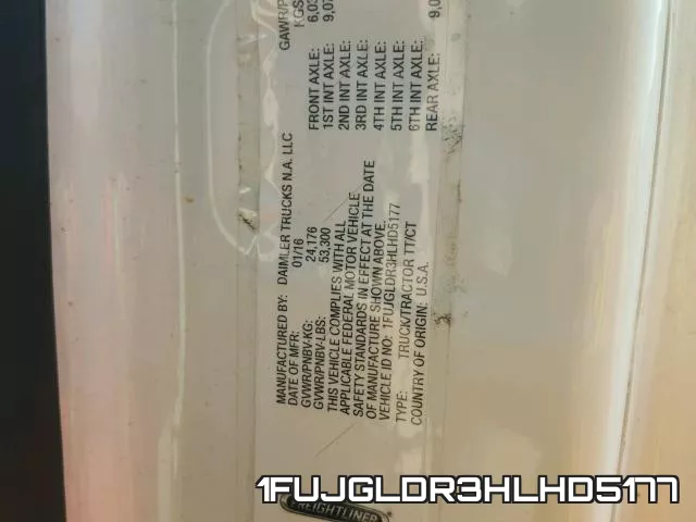 1FUJGLDR3HLHD5177 фото 2