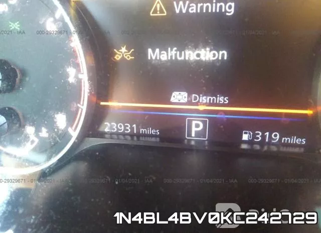 1N4BL4BV0KC242729 фото 8