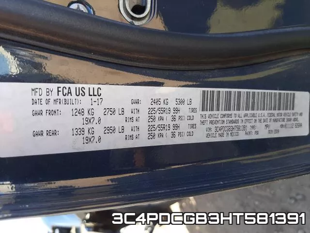 3C4PDCGB3HT581391 фото 2