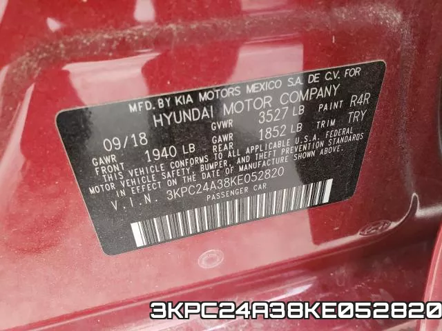3KPC24A38KE052820 фото 2