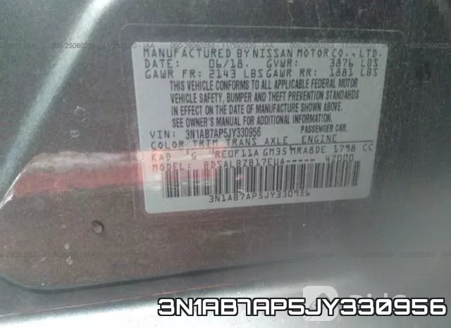 3N1AB7AP5JY330956 фото 10