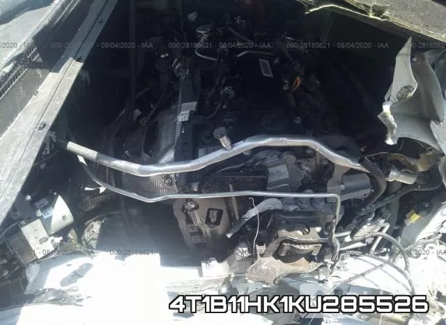 4T1B11HK1KU285526 фото 2