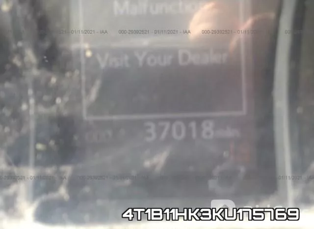 4T1B11HK3KU175769 фото 7