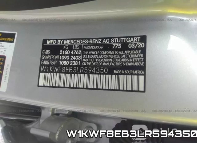W1KWF8EB3LR594350 фото 9