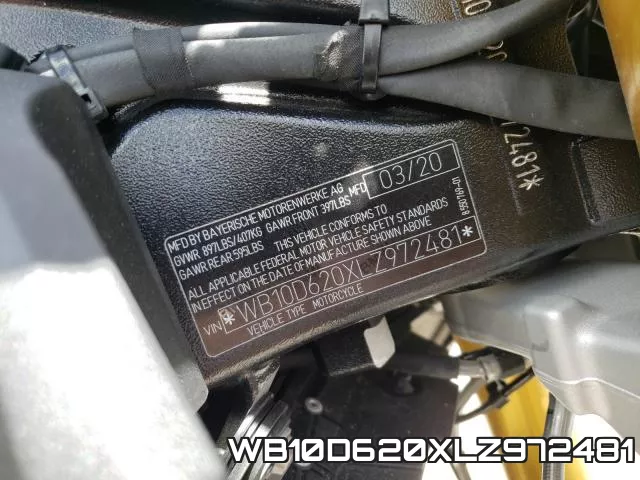 WB10D620XLZ972481 фото 2
