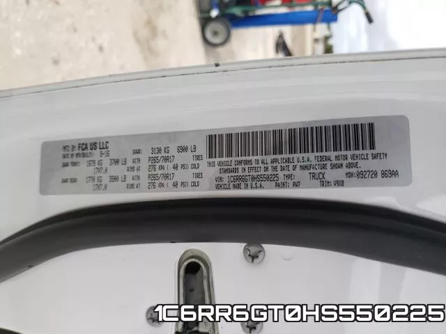 1C6RR6GT0HS550225 фото 2