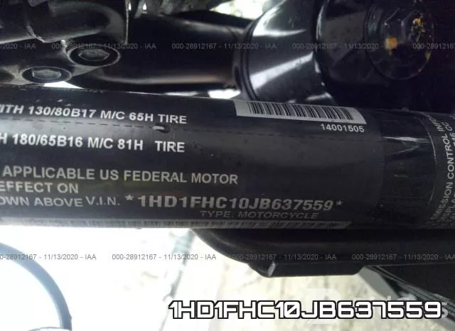 1HD1FHC10JB637559 фото 2