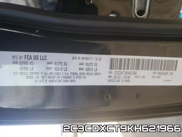 2C3CDXCT9KH621966 фото 2
