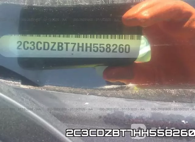 2C3CDZBT7HH558260 фото 8