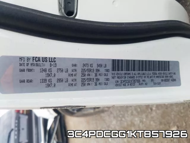 3C4PDCGG1KT857926 фото 2