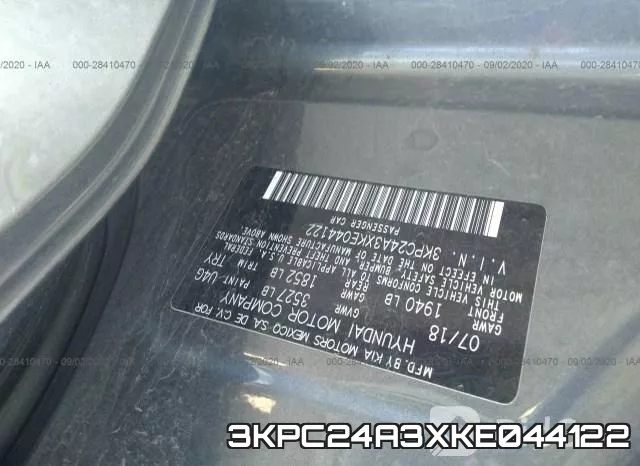 3KPC24A3XKE044122 фото 10