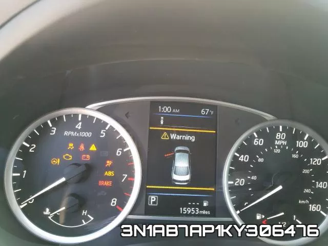 3N1AB7AP1KY306476 фото 9