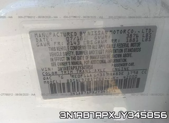 3N1AB7APXJY345856 фото 10