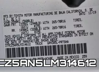 3TMCZ5AN5LM314612 фото 2