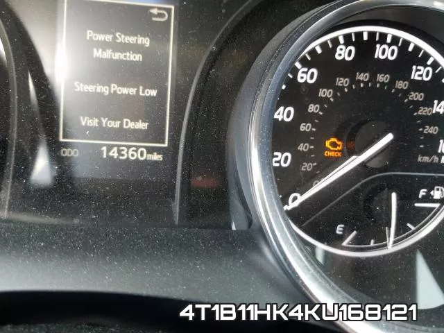 4T1B11HK4KU168121 фото 8