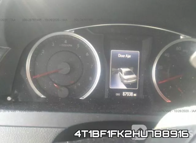 4T1BF1FK2HU788916 фото 8