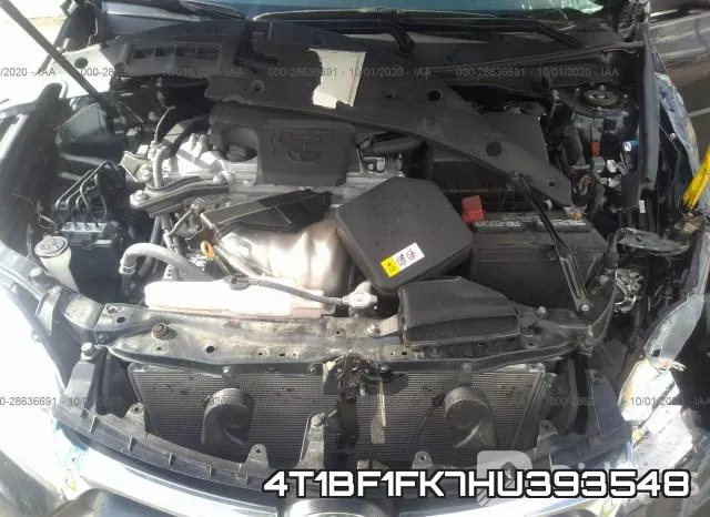 4T1BF1FK7HU393548 фото 2