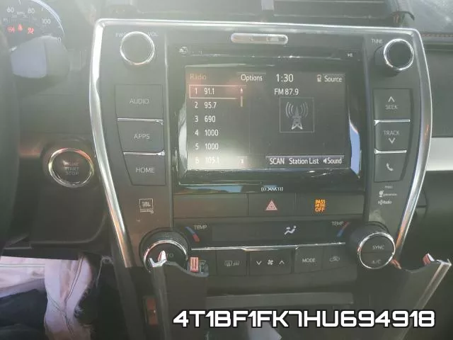 4T1BF1FK7HU694918 фото 9
