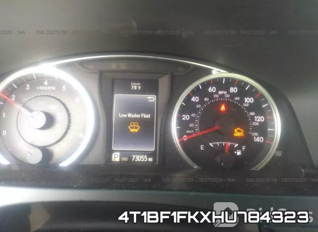 4T1BF1FKXHU784323 фото 7