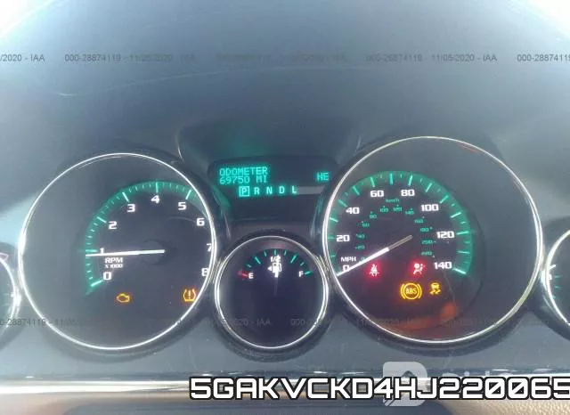 5GAKVCKD4HJ220065 фото 8