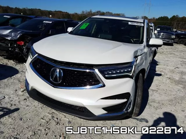 5J8TC1H58KL022874 фото 3