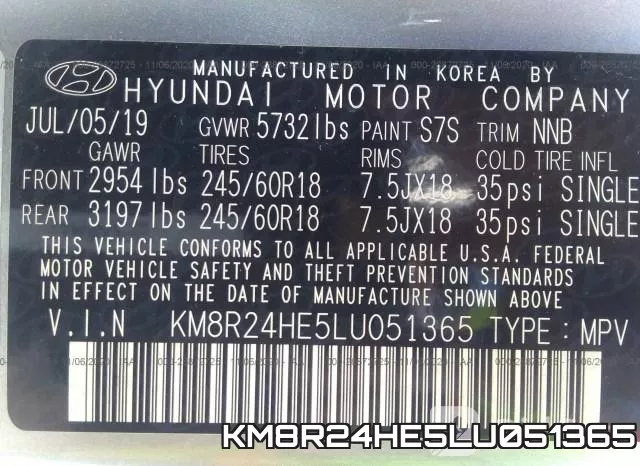 KM8R24HE5LU051365 фото 10