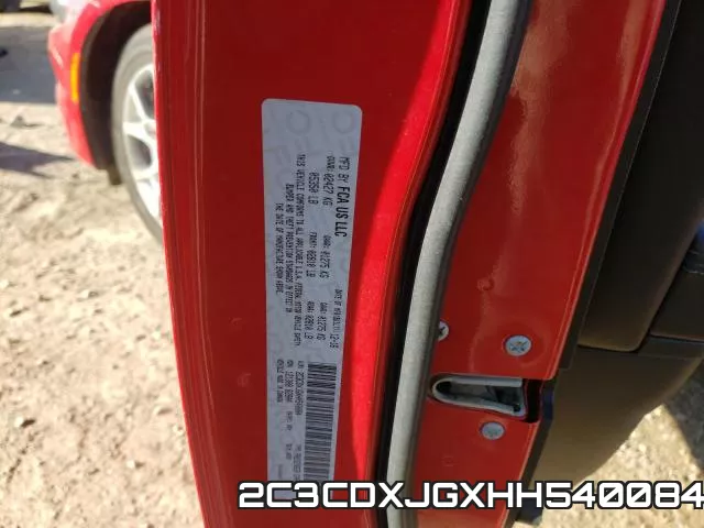 2C3CDXJGXHH540084 фото 2