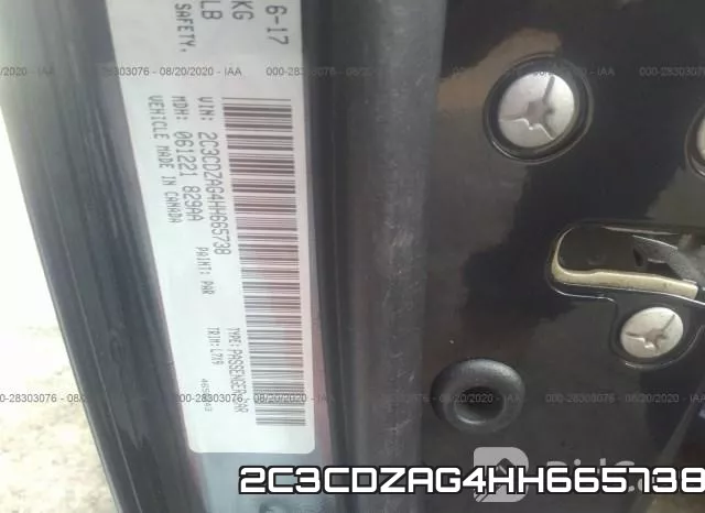 2C3CDZAG4HH665738 фото 10
