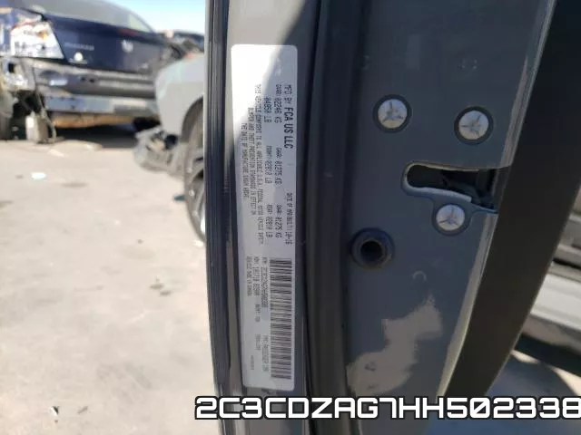 2C3CDZAG7HH502338 фото 2