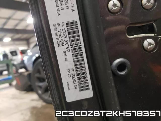 2C3CDZBT2KH578357 фото 2