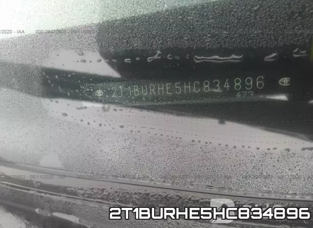 2T1BURHE5HC834896 фото 9