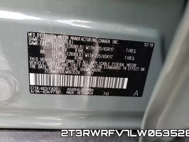 2T3RWRFV7LW063528 фото 2