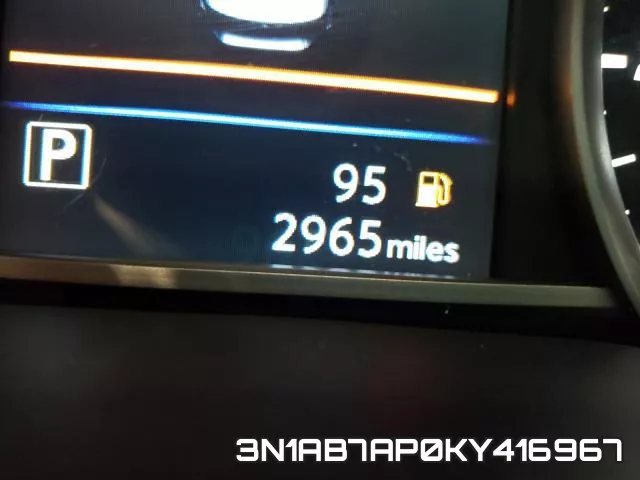 3N1AB7AP0KY416967 фото 8