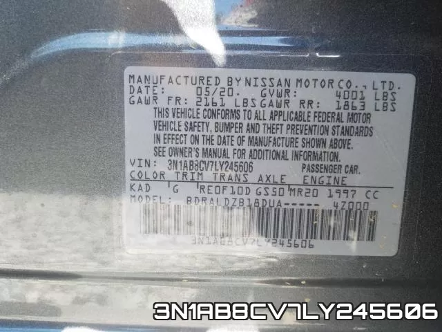 3N1AB8CV7LY245606 фото 2