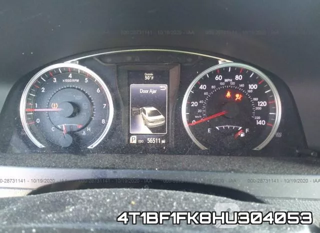 4T1BF1FK8HU304053 фото 8