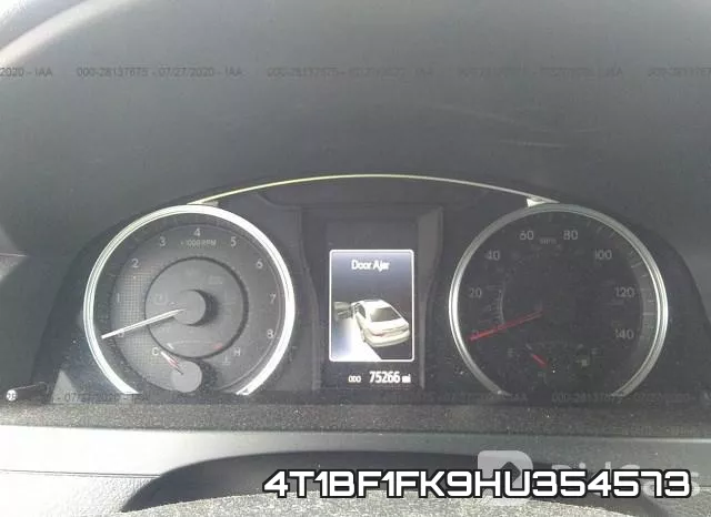 4T1BF1FK9HU354573 фото 8