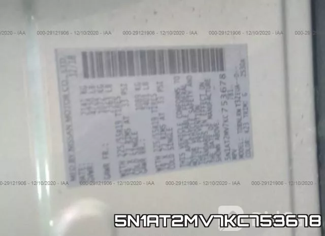 5N1AT2MV7KC753678 фото 10
