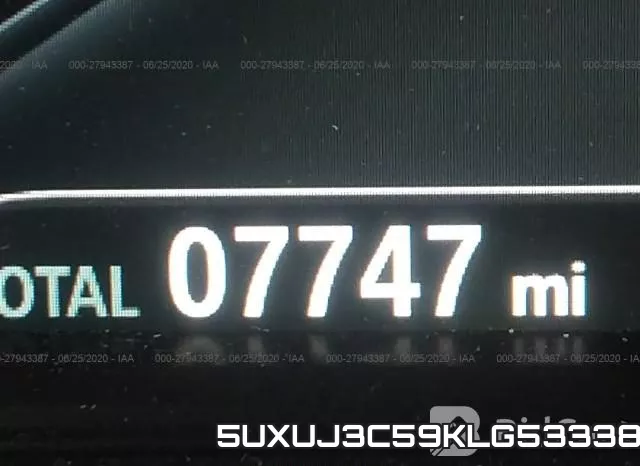 5UXUJ3C59KLG53338 фото 6
