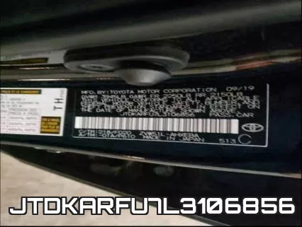 JTDKARFU7L3106856 фото 2