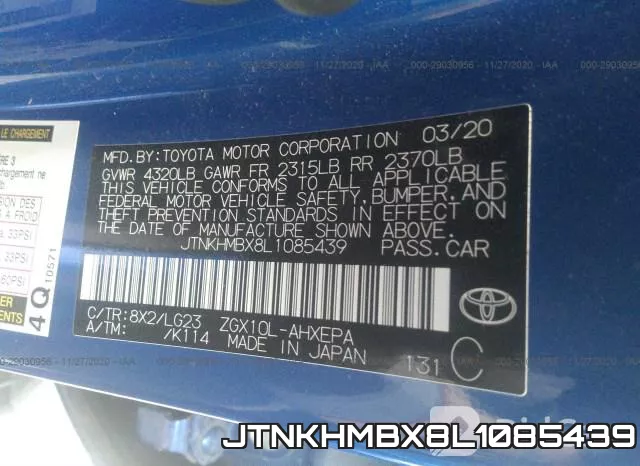 JTNKHMBX8L1085439 фото 7