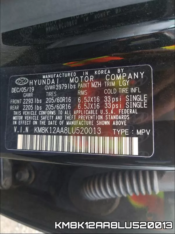 KM8K12AA8LU520013 фото 2