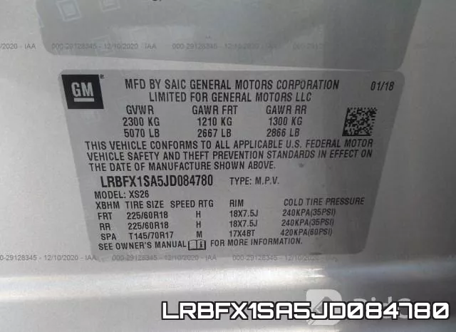 LRBFX1SA5JD084780 фото 10