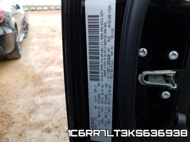 1C6RR7LT3KS636938 фото 2