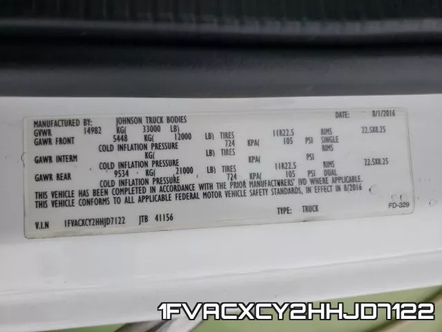1FVACXCY2HHJD7122 фото 2