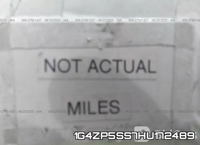 1G4ZP5SS7HU172489 фото 8