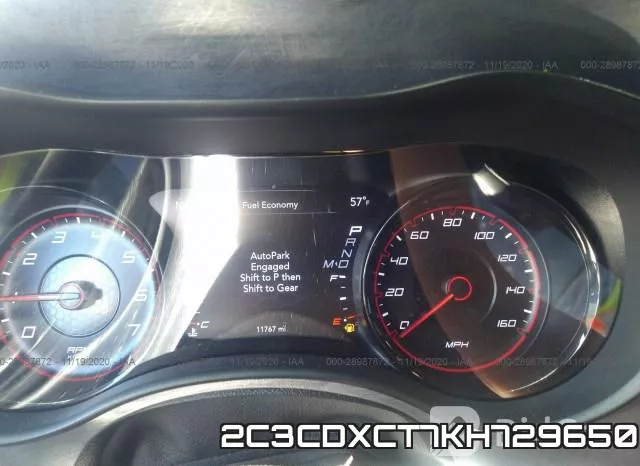 2C3CDXCT7KH729650 фото 7